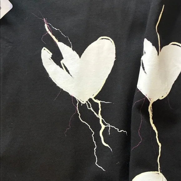 Lovesick by Torrid Black Bomber Jacket with Skull and Heart Accents - Picture 7 of 12